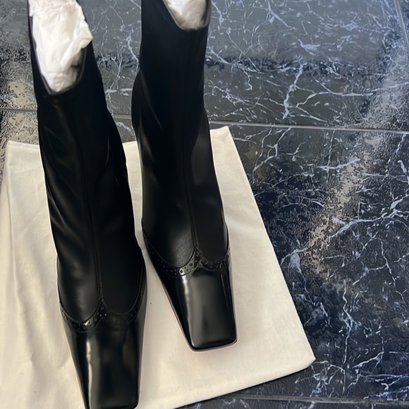 AWAKE Mode faux leather BERNICE STRETCH BOOT 40 - Picture 10 of 12